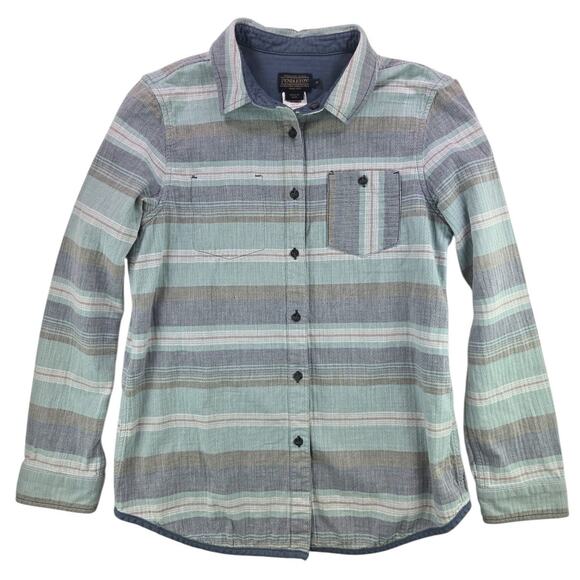 Pendleton Tops - Pendleton | All Cotton Beach Shack Board Shirt | Size Medium